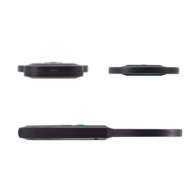 Smoostart Pet Microchip Scanner, Read ISO11784/85/FDX-B/EMID Format Microchip, Data Storage Microchip Reader for Animal/Pet/Dog/Cat/Pig (Black) Black - PawsPlanet Australia