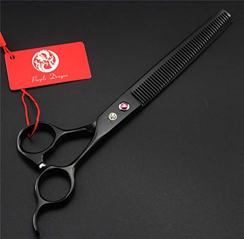 Purple Dragon 8 Inch Professional Pet Grooming Scissors Sets Dog Grooming Shear 1 Pc STRAIHT & 1 PcTHINNING & 2 Pcs Curved Scissors - PawsPlanet Australia