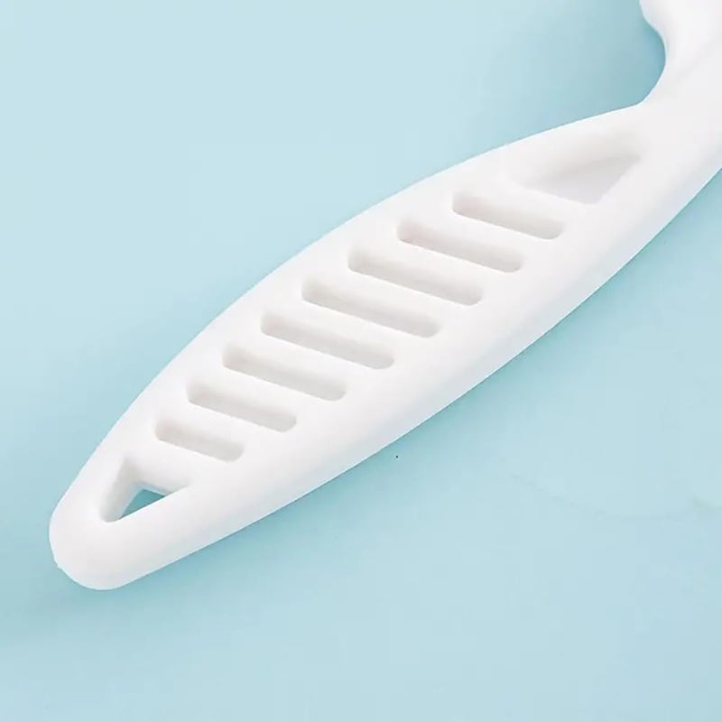 Flea Comb for Dogs and Cats, Pet Lice Comb Fine Tooth Grooming Tool for Removing Tear Stains, Fleas, Dandruff, Lice White