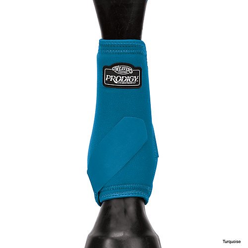Weaver Leather Prodigy Original Athletic Boots Medium 2-pack, Front Turquoise - PawsPlanet Australia