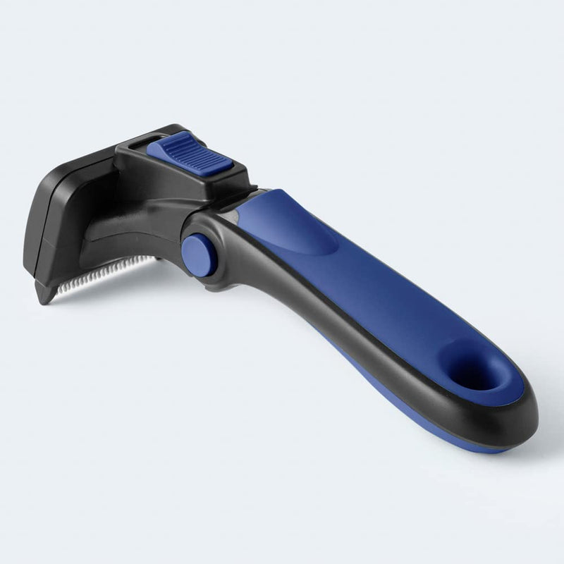 Deshedding Brush for Dogs & Cats - Small & Blue, Short & Medium Hair Grooming Tool, Dog Deshedding Brush, Cat Deshedding Brush, Deshedding Dog Brush Short Hair, Lightweight Pet Hair Remover. - PawsPlanet Australia