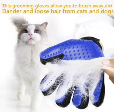 Dog Gloves Right + Left Hands for Pet Hair Removal - PawsPlanet Australia