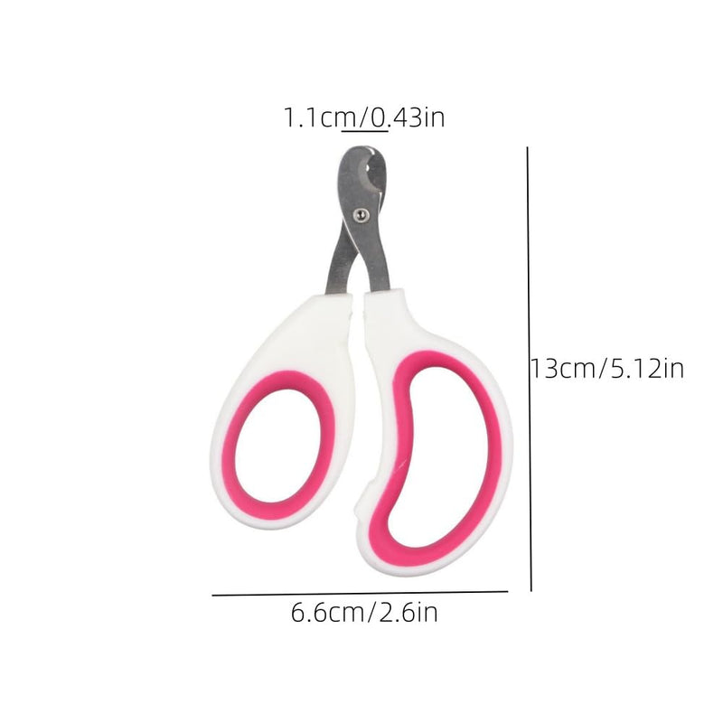 3Pcs Pet Nail Clippers for Small Animals, Professional Cat Dog Nail Trimmer Scissors with Non-Slip Handle, Portable Puppy Kitten Claws Trimmer Pet Grooming Tool - PawsPlanet Australia