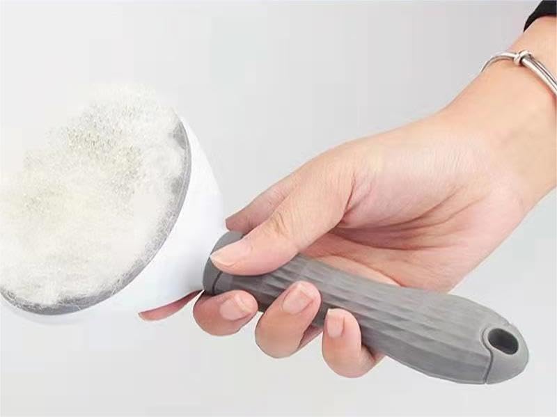 Cat Brush for Shedding Dog Brush with Release Button Hair Comb, Cat Grooming Slicker Brushes Kit, Self Cleaning for Dog Pet, Cat Fur Brush for Long or Short Haired Cats Kitten Pets (Grey) - PawsPlanet Australia
