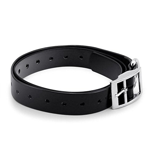 Replacement Extra TPU Collar Strap Band Buckle 3/4" for 998DRB Most Dog Training Collars/Barking Collar/Fence Black - PawsPlanet Australia