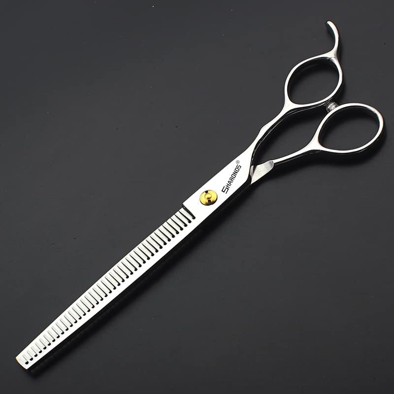 Pet Shop Pet Grooming Scissors 7.5 inch Stainless Steel Scissors Dog or cat Styling Beauty Scissors (Thinning Scissors) - PawsPlanet Australia