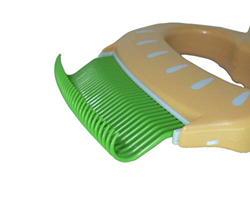 Philocomb E2 Hard (in English package), a gentle, flexible grooming comb for dog.., - PawsPlanet Australia