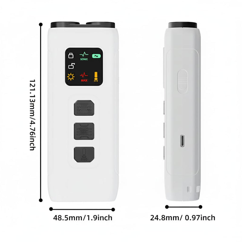 Dog Bark Deterrent Device, 32FT Range, Anti Barking Device for Dogs, Dog Barking Control Device, Rechargeable Dog Silencer, No Barking Device for Dogs, Dog Barking Stopper
