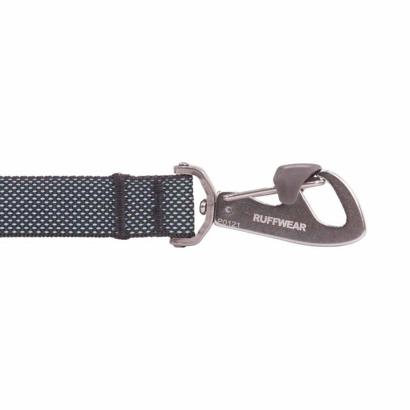 RUFFWEAR Flagline Dog Lead, Multi Use 1.9m Hands Free Dog Leash, No Pull Lightweight Adjustable & Heavy Duty Dog Lead, Anti Tangle Dog Walking & Dog Training Lead, Hand or Waist Belt, Basalt Grey - PawsPlanet Australia