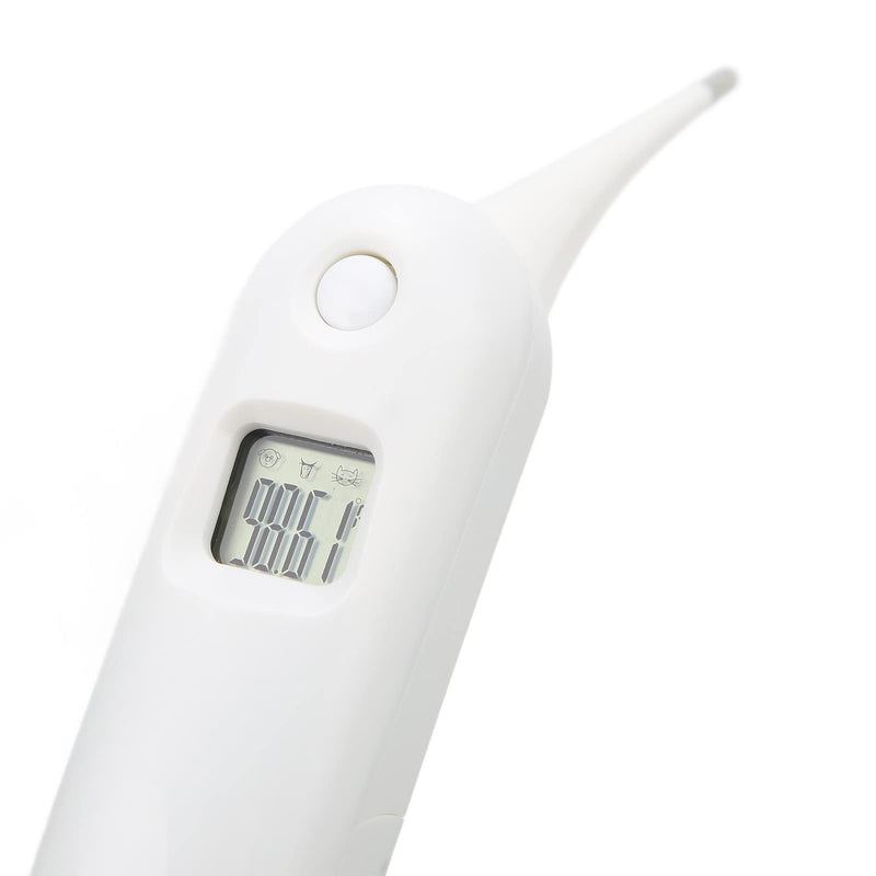 Zerodis Pig Thermometer Electronic LCD Pet Veterinary Thermometer with Memory Function for Dogs Cats Pet Dog Thermometer Horse Anus Thermometer Fast Digital Veterinary Thermometer - PawsPlanet Australia
