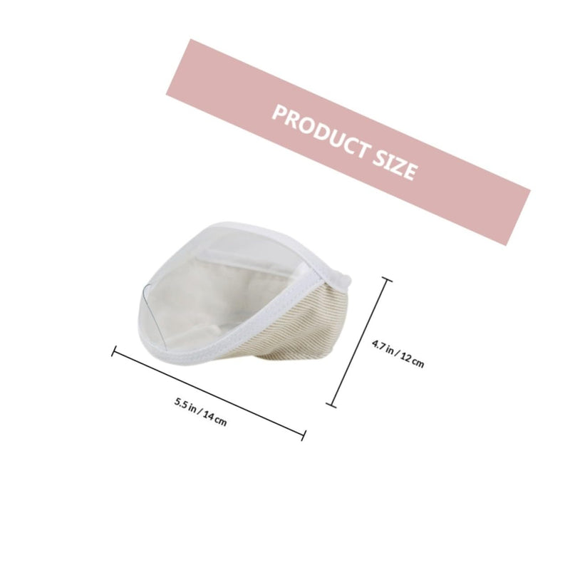Amosfun cat head cover with bite protection made of polyester. Practical cat muzzle for injections and grooming. Adjustable for cats and kittens.