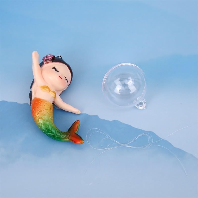 Floating Fish Tank Decor, Aquarium Fish Tank Mermaid, Fish Tank Ornaments, Eye Catching Decoration, Aquatic Pets Cartoon, Miniatures Figures for Fish Tank, Aquarium Décor Thematic Ornaments - PawsPlanet Australia