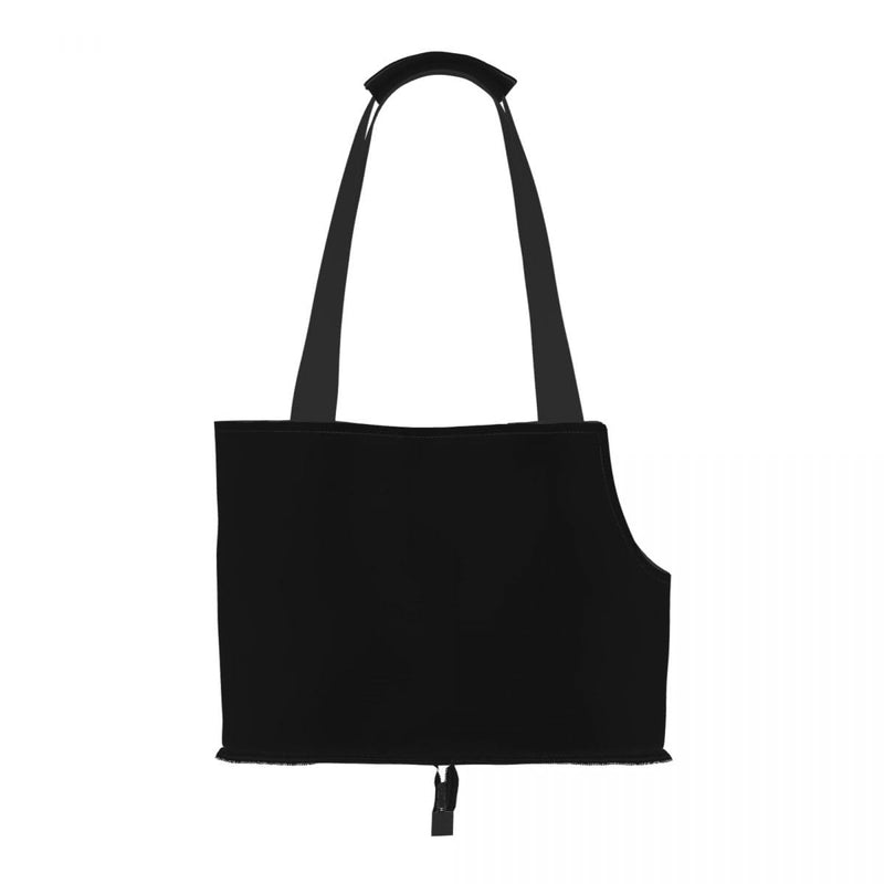 Custom Dog Purse Carrier for Small Dogs Rabbit Cat Add Your Picture Logo Text Personalized Travel Puppy Bag Style14 Black Purse Carrier