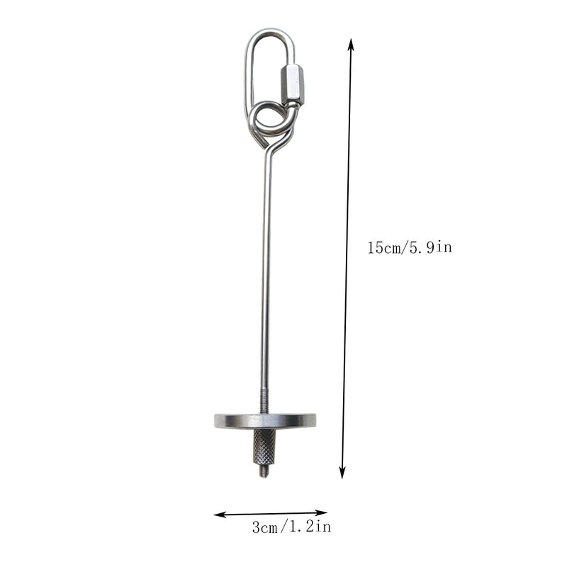 Bird Food Holder, Bird Feeder Toy, Foraging Toy, Bird Food Treat Skewer, Stainless Steel Parrot Fruit Vegetable Stick Holder S - PawsPlanet Australia