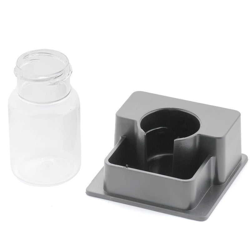 1 Pack Small Reptile Water Bowl Automatic Water Dispenser for Reptile Gecko Lizard Terrarium Bowl Feeder (Black) - PawsPlanet Australia
