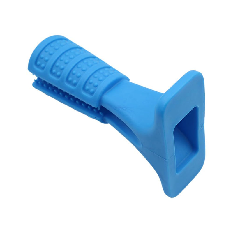 Durable Dog Toothbrush for Small Medium Dogs,Teeth Cleaning Chew Stick, Dog to-ys,Puppy Dental Care Brush Puppy Dog Birthday Gifts - Dark Blue