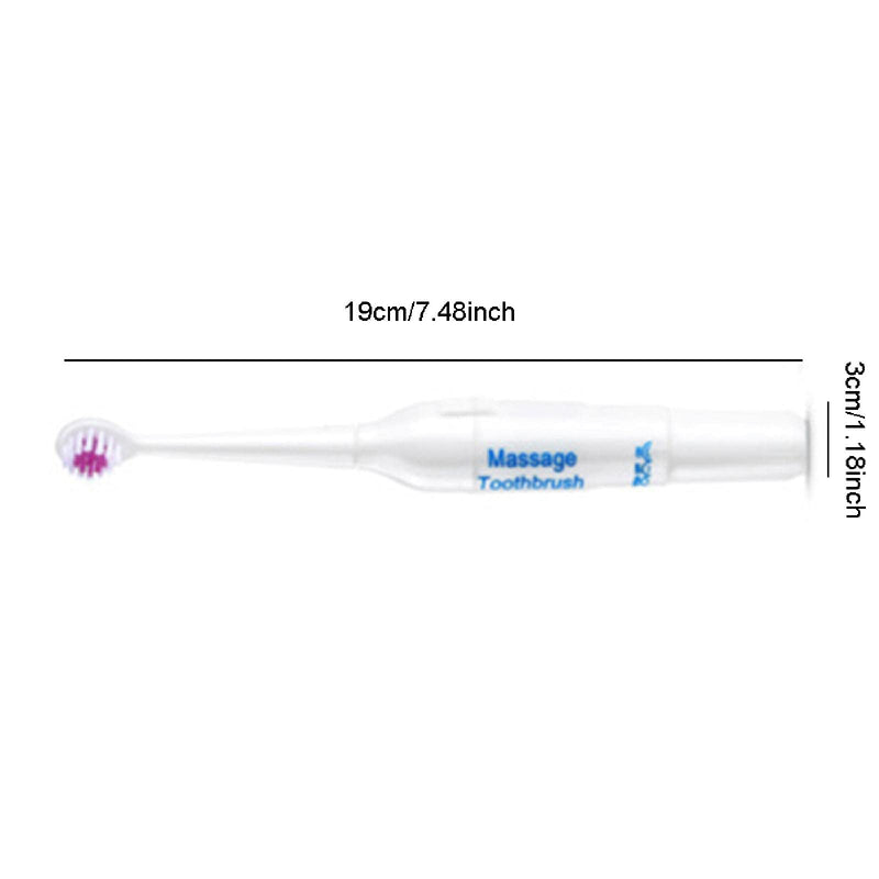 Pet Electric Toothbrush, Dog Toothbrush Safe Acoustic Wave Pet Dental Care Cleaning Tools Kit with 3 Brush Heads