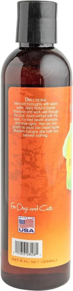 Bio-Groom Desert Agave Blossom Dog Shampoo - Natural Scent Pet Shampoo, Baobab Protein, Cat & Dog Bathing Supplies, Puppy Wash, Cruelty-Free, Made in USA, Quick Rinse Cat Shampoo - 8 fl oz 1-Pack - PawsPlanet Australia