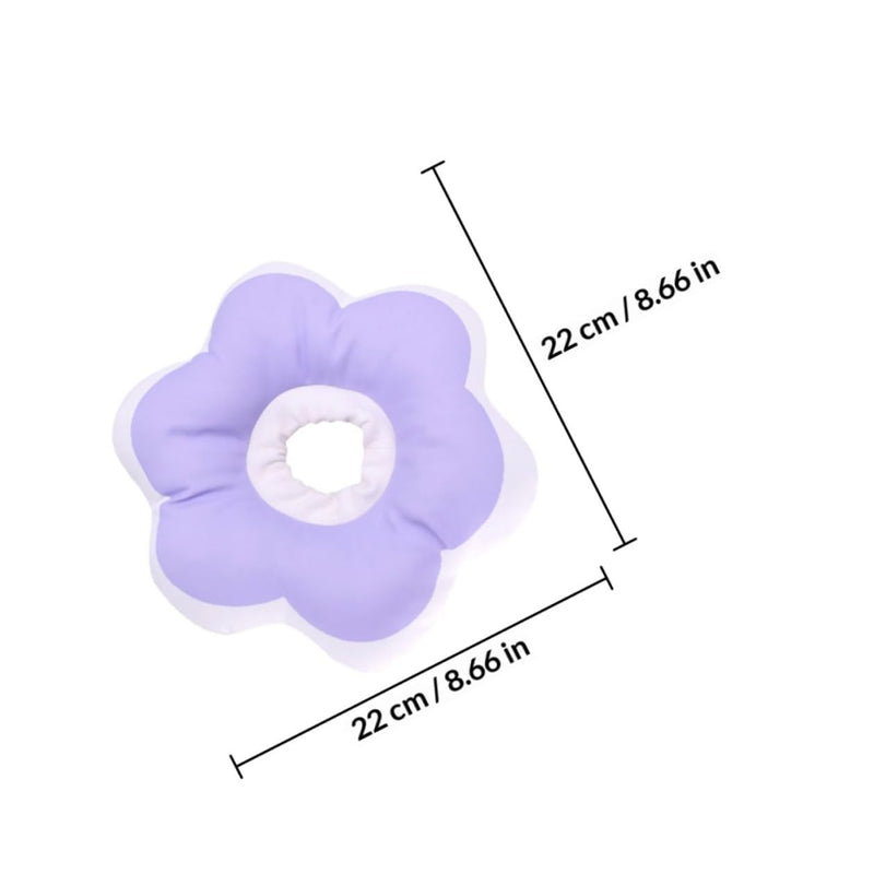 VALICLUD Cat Neck Collar made of PP Cotton, Violet, Soft and Durable. Prevents licking and biting. For recovery after surgery. 1 piece. Pet Accessory.