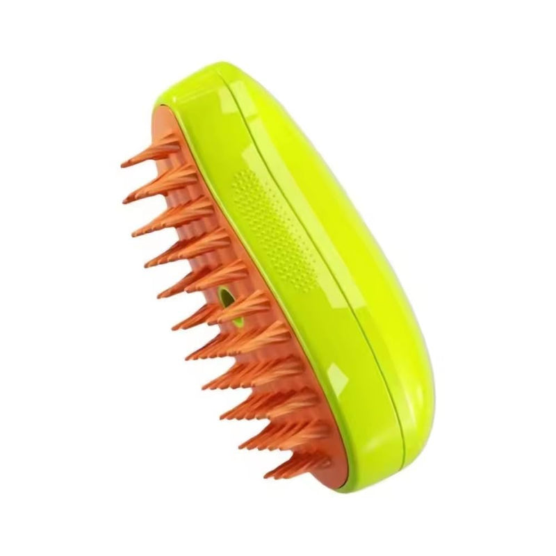 Cat Steam Brush for Shedding, 3 in 1 Rechargeable Cat Brush with Steam, Silicone Pet Brush for Removing Loose Hair, Massage, Cleaning, Grooming Brush for Cat and Dog - PawsPlanet Australia