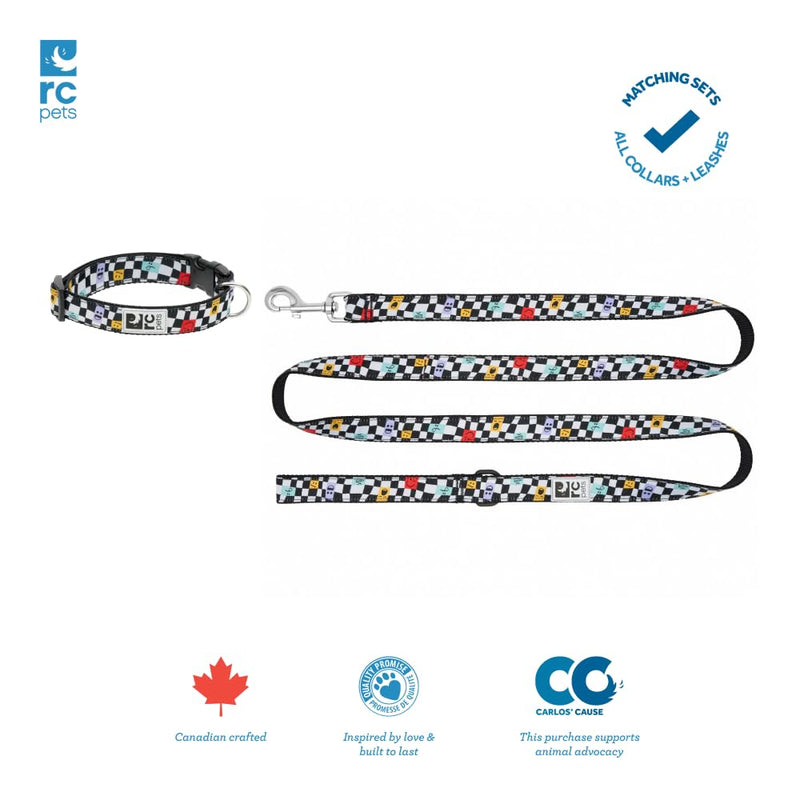 RC Pets 3/4 Inch Adjustable Dog Clip Collar, Small, Urban Woodsman Small - 0.7" Width