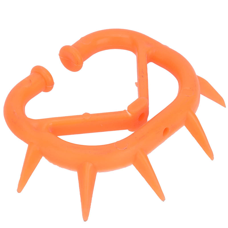 5Pcs Cow Nose Thorn, Bovine Weaning Thorn Cattle Weaner with Thick Plastic Cow Nose Rings Farm Livestock Bovine Anti-Sucking Nose Clip with Thorn(#1) #1 - PawsPlanet Australia