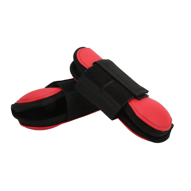 Horse Boots, Splint Boots for Horses PU Shell Horse Front Leg Boots with Elastic Cushion Horse Tendon Boots Open Front Fetlock Boot Horse Ice Boots for Horse Protective Boots red front legs 85x45x15cm / 33.46x17.72x5.91"