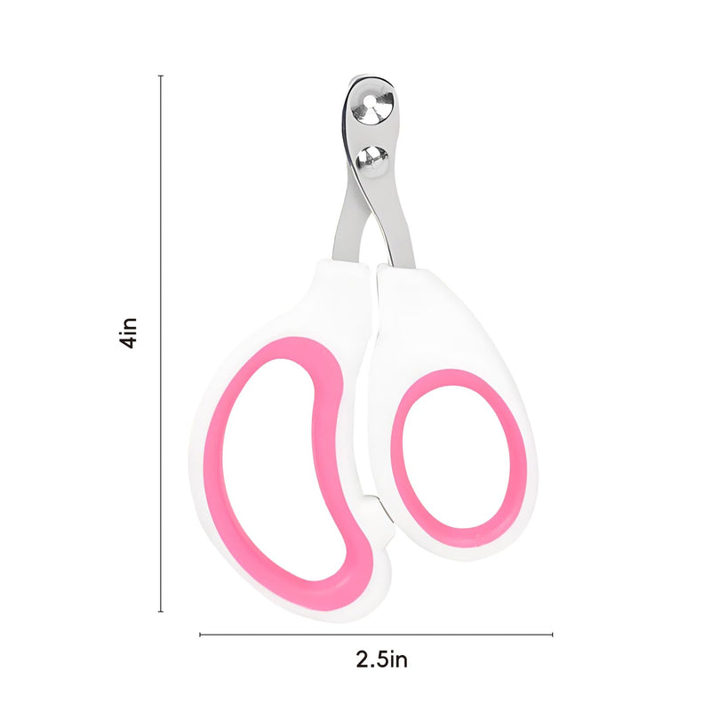 Stainless Steel pet Nail Clippers in Rose red, 1 Piece per Sale - PawsPlanet Australia