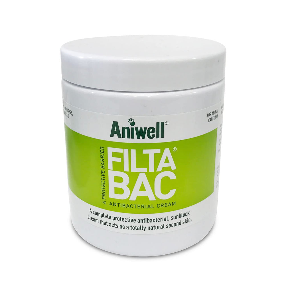 Aniwell Filtabac Antibacterial Cream with Sunblock x Size: 500g Tub - PawsPlanet Australia