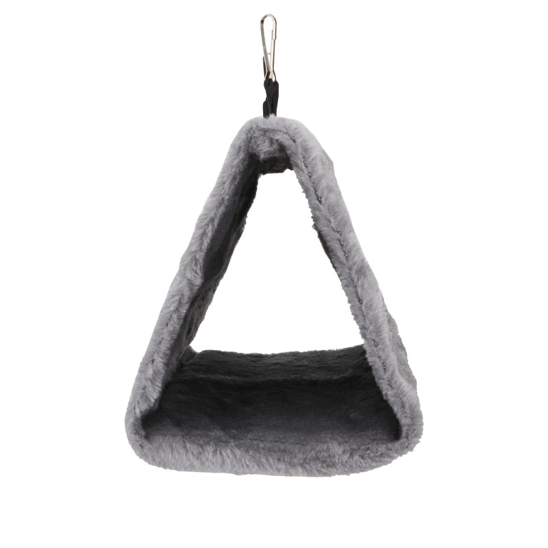 Wontee Bird Nest House Warm Bird Bed Hanging Hammock Snuggle Hut for Budgies Parakeets Caique Senegal Quaker Parrots Cockatiels Conures (Grey) Grey
