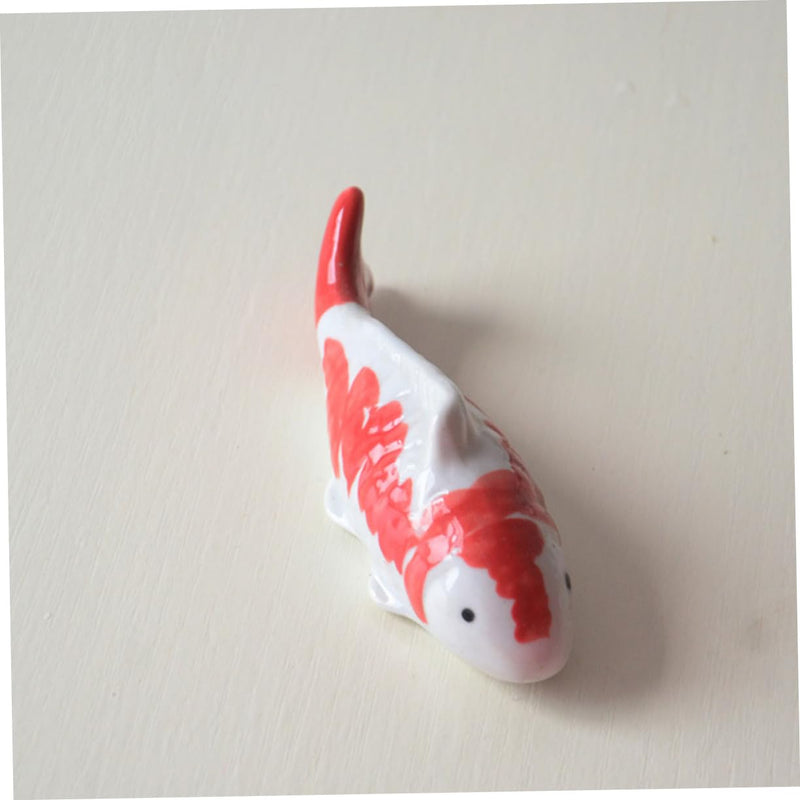 SUPVOX 2pcs Bathtub Floating Fish Ornaments Fake Aquarium Fish Figurine Aquarium Decorations Fish Tank Garden Indoor Garden Fish Tank Fountain Decor Artificial Fish Koi Fish Ceramics - PawsPlanet Australia