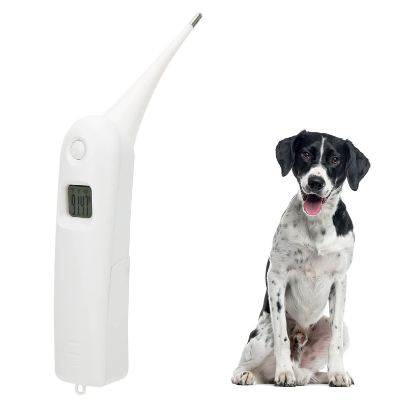 Zerodis Pig Thermometer Electronic LCD Pet Veterinary Thermometer with Memory Function for Dogs Cats Pet Dog Thermometer Horse Anus Thermometer Fast Digital Veterinary Thermometer - PawsPlanet Australia