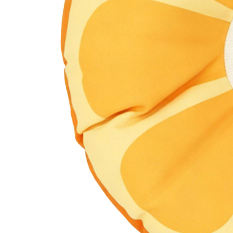 Fdit Soft Donut Cat Collar, Adjustable Cone for Post-Operation with Breathable PP Cotton, Lightweight, for Cats and (S: Adjustable Range: 13"-22 cm) Orange Waterproof Version S: Adjustable Range: 13"-22 cm