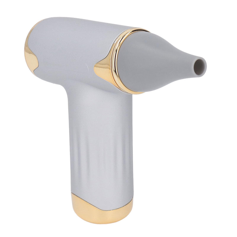 Tbest Pet Hair Dryer, High Speed 4 Levels Wind Bladeless 60W Electric Hair Dryer Handheld Dust Blower for Cats Dogs (Silver Silver - PawsPlanet Australia