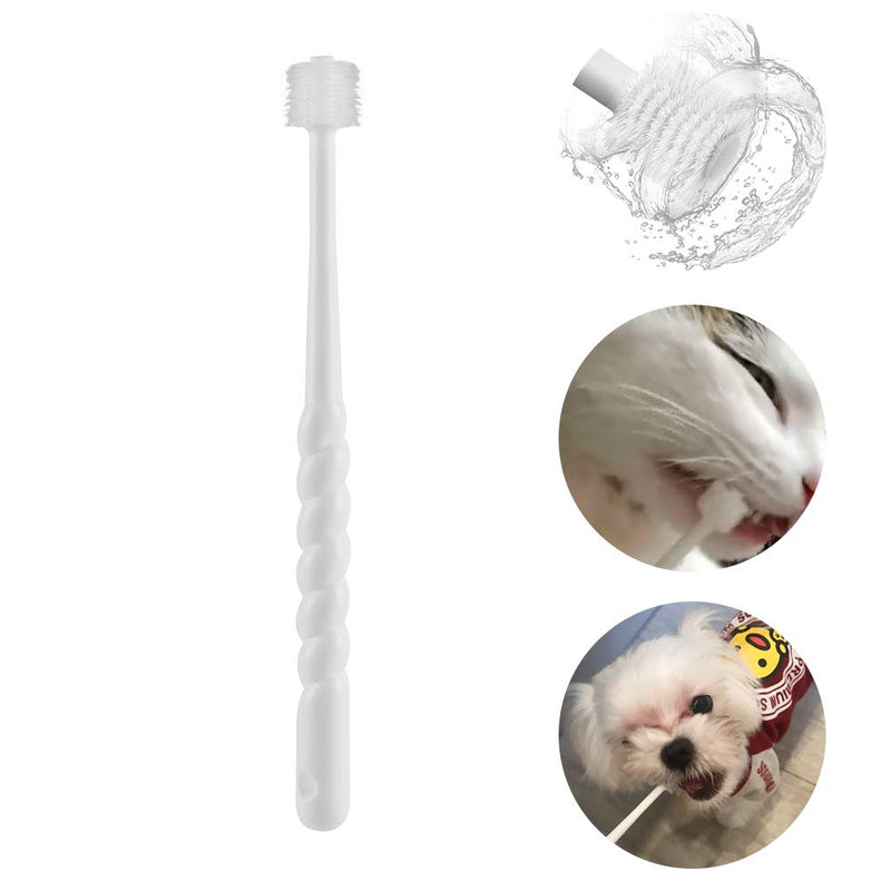 FinYii 360-Degree Soft Yorkie Toothbrush, Small Dogs Puppy Toothbrush (Colors Varie) - PawsPlanet Australia