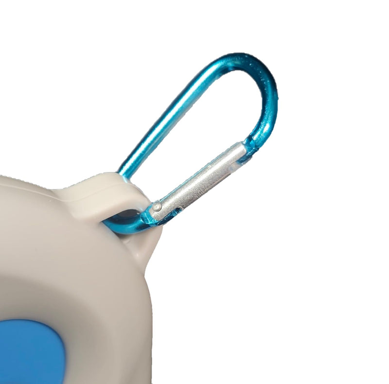 Pooper Scooper - Portable and Handheld Design - Bag Dispenser - Small and Medium Sized Dogs Blue - PawsPlanet Australia