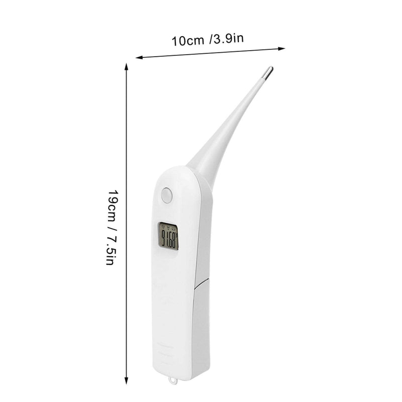 Professional Pet Veterinary Thermometer, LCD Display Fast Digital Thermometer for Livestock Pigs Cattle Sheep Dogs Horse