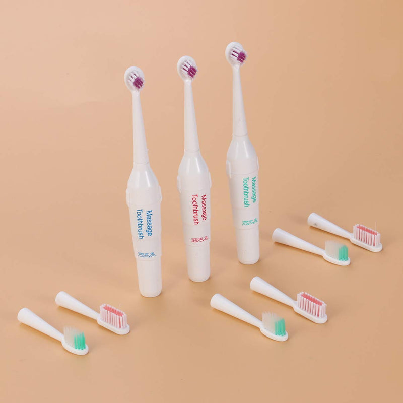 VILLCASE Electric Ultrasonic Toothbrush for Pets Portable Travel Toothbrush with Gentle Cleaning for Dogs and Cats