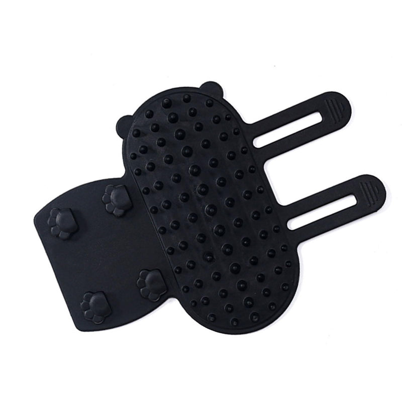 Groomer Brush,Grooming Brush for Cats Scratch Massage Brush Cats Self Groomer Scratcher Comb Cats Corner Groomer for Cats Soothing Rel Black - PawsPlanet Australia
