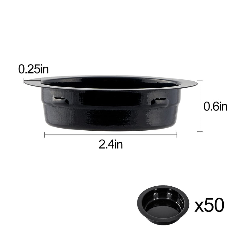 WACOOL Magnetic Reptile Ledge, Acrylic Gecko Feeding Ledge with 6PCS Cups, Reptile Food Water Feeder Dish for Geckos Iguana Chameleon Pets (Cups) Feeding Cups 50PCS - PawsPlanet Australia