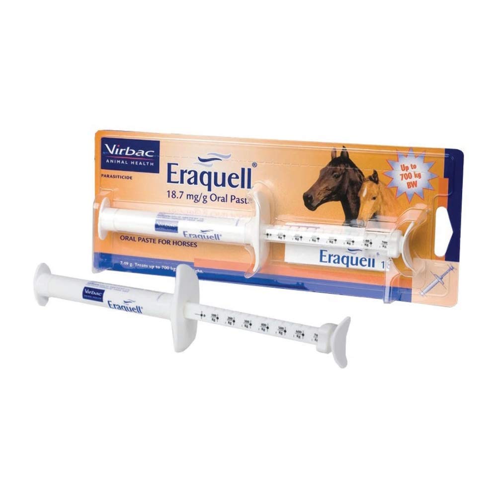 Virbac Eraquell Horse Wormer Syringe 700Kg Horse - PawsPlanet Australia