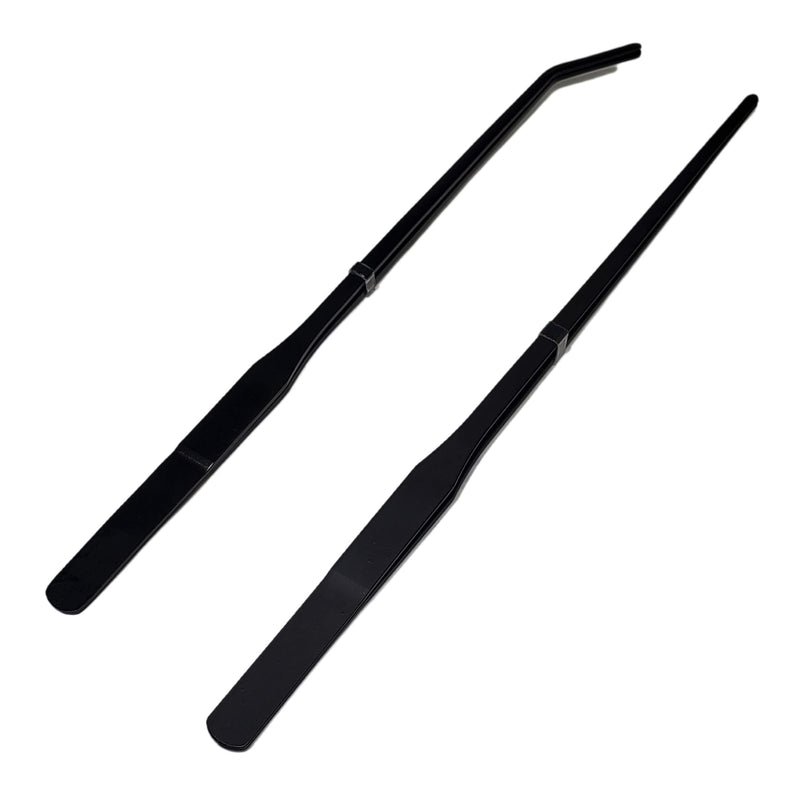 MRTIOO Reptile Stainless Steel Long Tweezers Feeding Tongs, Lizards Snake Gecko and Tarantula Supplies, Aquarium Fish Tank Tools - Black 2Pcs - PawsPlanet Australia