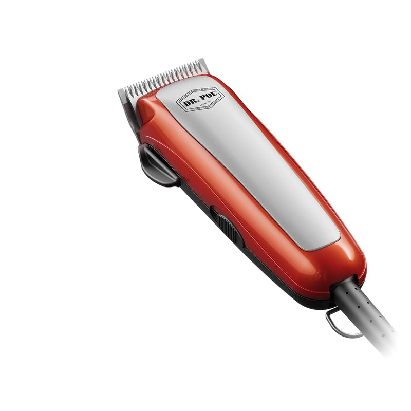 Andis Dr Pol Easy Clip Ultra Adjustable Blade Clipper Kit, Ultimate Grooming Tool for DIY Touch-Ups on Single-Coated Breeds with Thin to Medium Coats, Orange, 561116 - PawsPlanet Australia