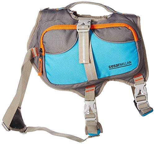 Cesar Millan Dog Backpack (Small) Small Blue - PawsPlanet Australia