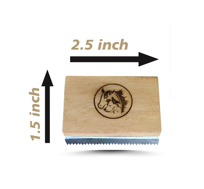 Original Cat Brush for Shedding - Indoor Cat Grooming Supplies, Hair Remover, Comb, Deshedding Tool for Pets 2.5 Inch