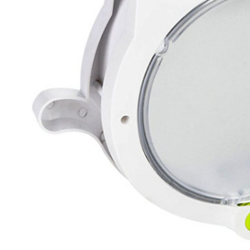 Cat Flap Door Magnetic, Cute Cat Door, 4 Locking Modes Plastic Automatic Cat Door for Interior Exterior Doors (White) White