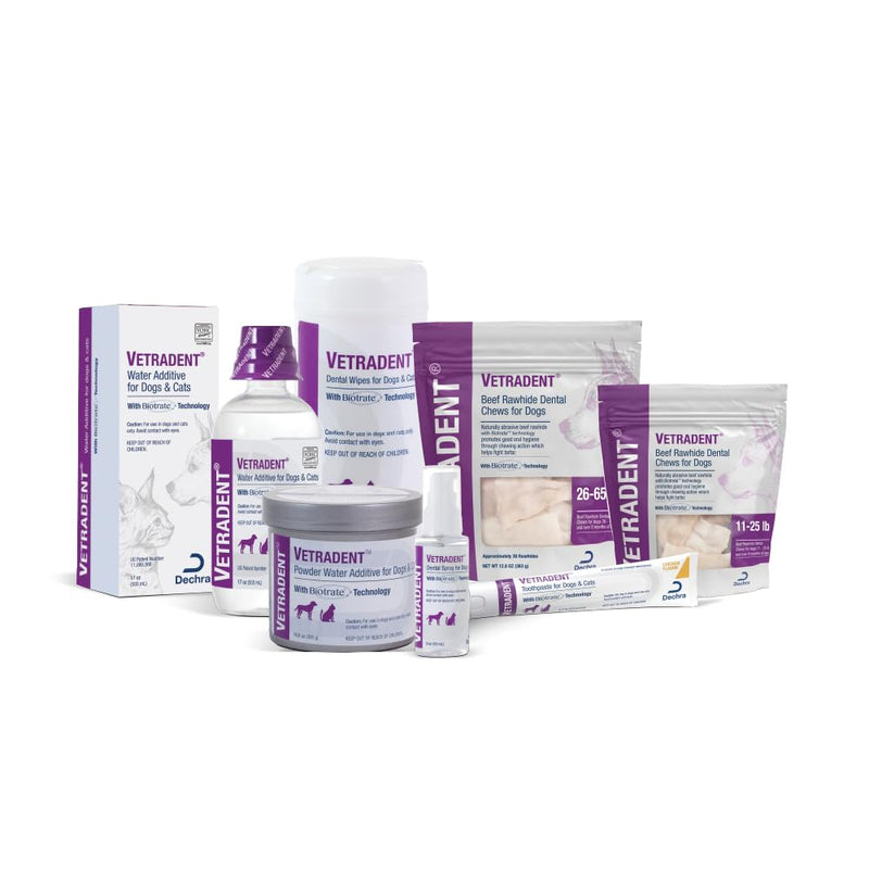 Vetradent Dental Wipes, 60 ct 60ct White