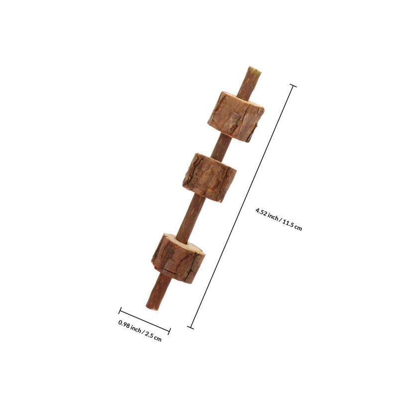 2-piece pack of composite cat toys for chewing and massaging gums with a pleasant scent for cats and kittens for playing and dental care. Random style.