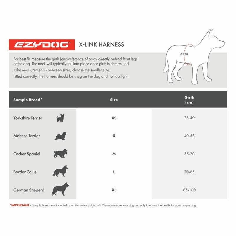EzyDog X-Link Dog Harness – Reflective and Padded No Pull Dog Harness for Training and Everyday Walks with 2 Leash Attachment Points (X-Large, Olive) X-Large - PawsPlanet Australia