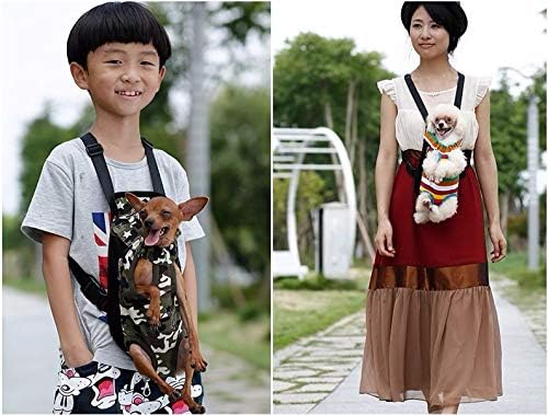 Pet Dog Carrier Backpack Mesh Camouflage Outdoor Travel Products Breathable Shoulder Handle Bags for Small Dog Cats (M, Rainbow) M - PawsPlanet Australia